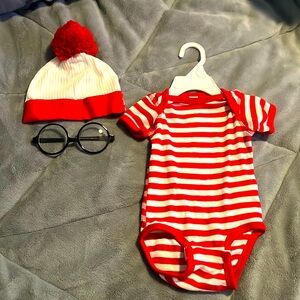 Where is Waldo Halloween costume super cute 🥰 as is